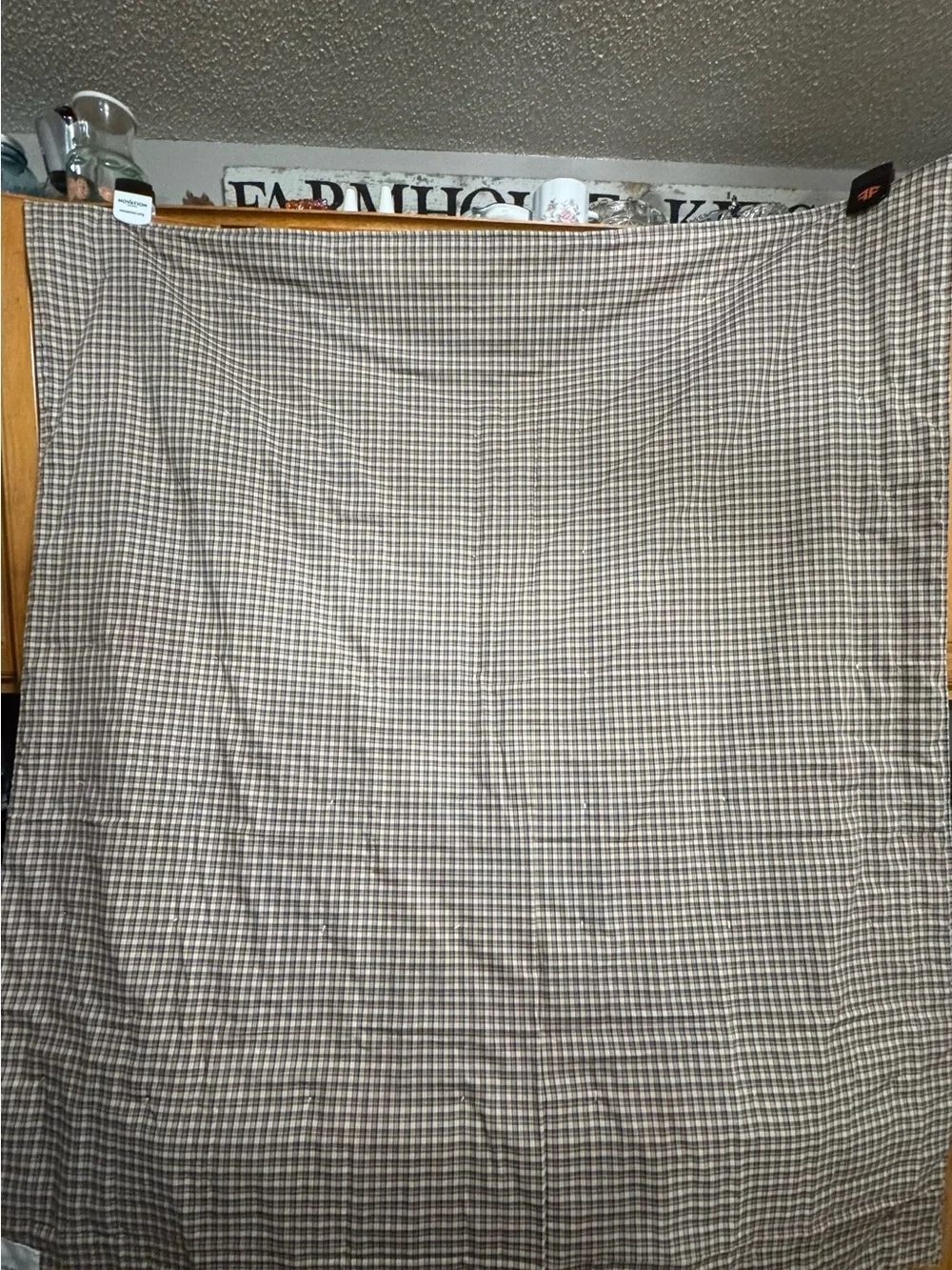 Handmade cozy patchwork